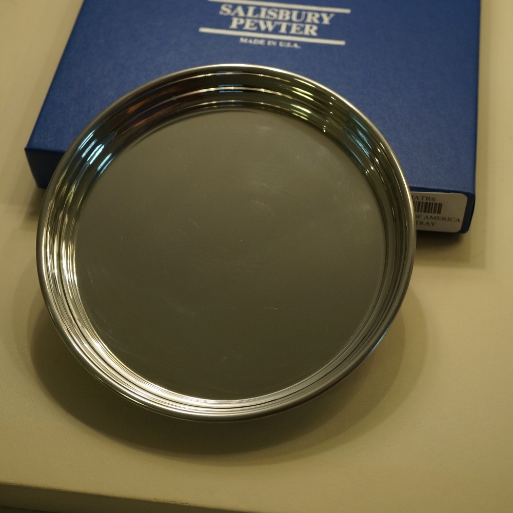 Salisbury Pewter 6 Inch Tray